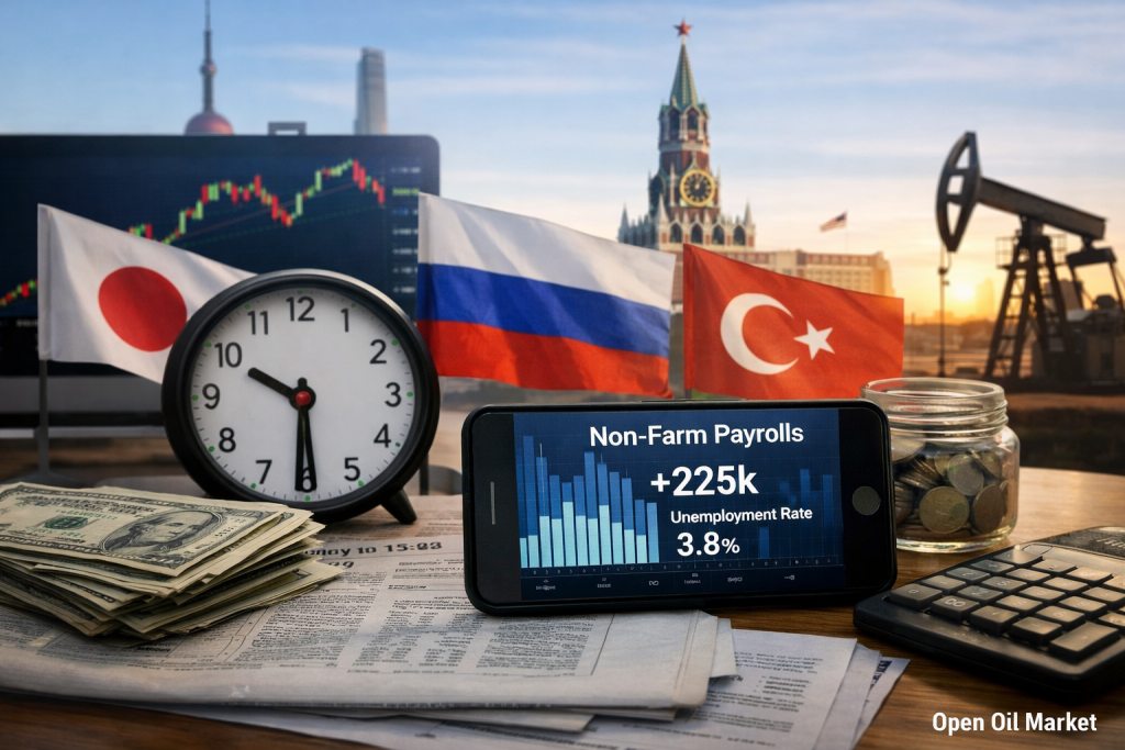 Wirtschaftlicher Kalender 3. April 2026: Arbeitsmarkt USA und globale Wirtschaft