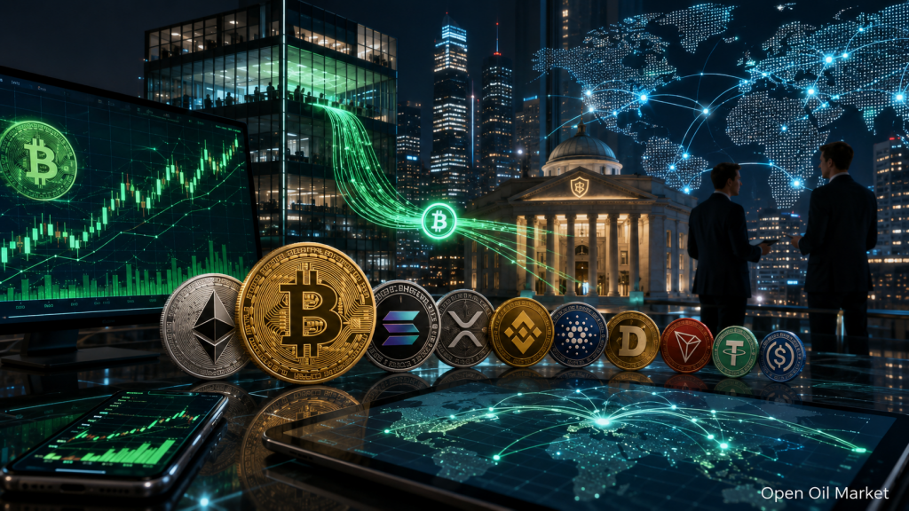 Markt für Kryptowährungen am 21. Juli 2026: Bitcoin hält einen Schlüsselwert, ETF-Zuströme und die Top-10 digitalen Vermögenswerte