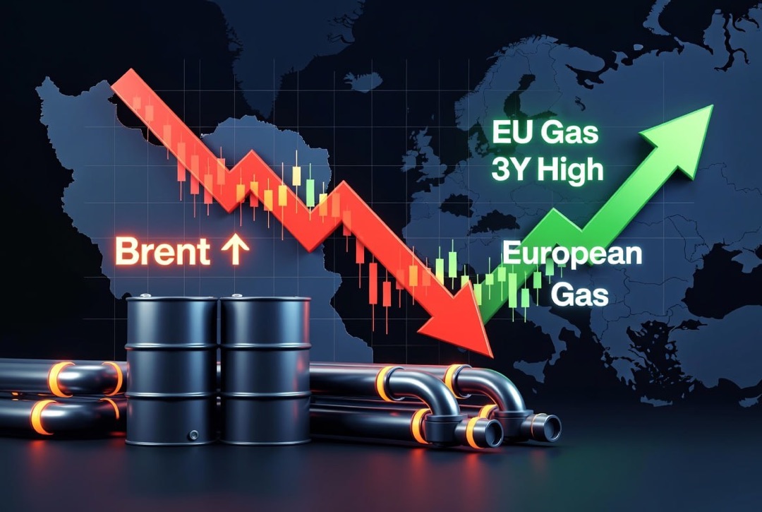 Nachrichten über Öl und Gas und Energie - Mittwoch, 29. Juli 2026: Pause der Angriffe der USA auf den Iran drückt Brent, Gas in Europa auf Dreijahreshoch.