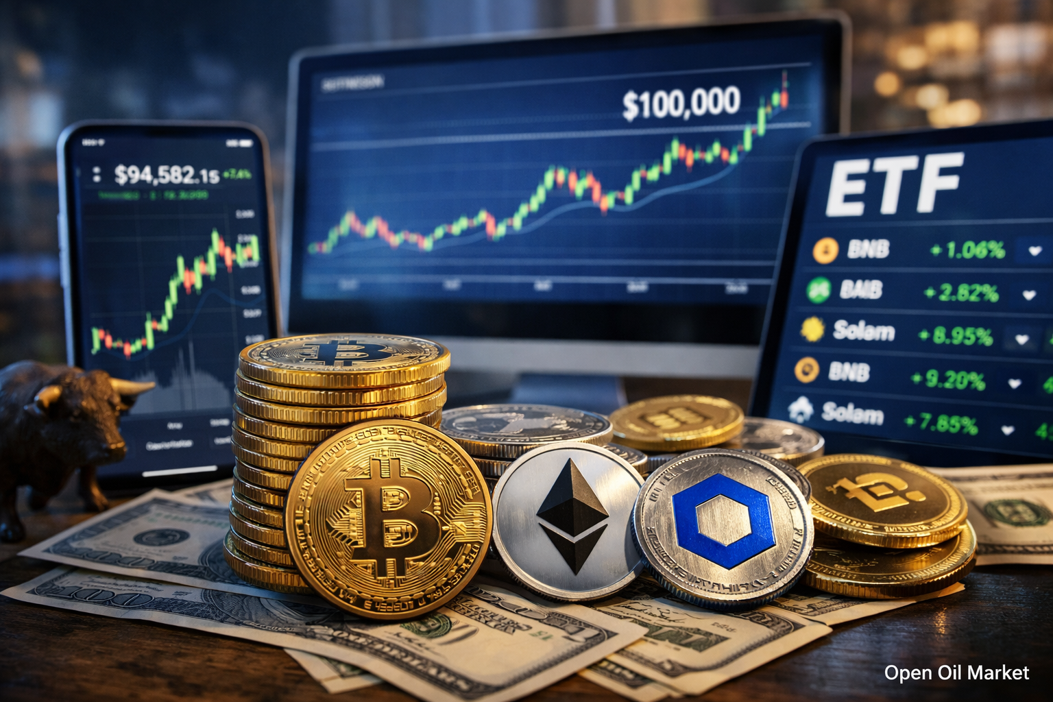 Kryptowährungsnews 19. Januar 2026 – Bitcoin bei 100.000 $, Altcoin-Rally und ETFs