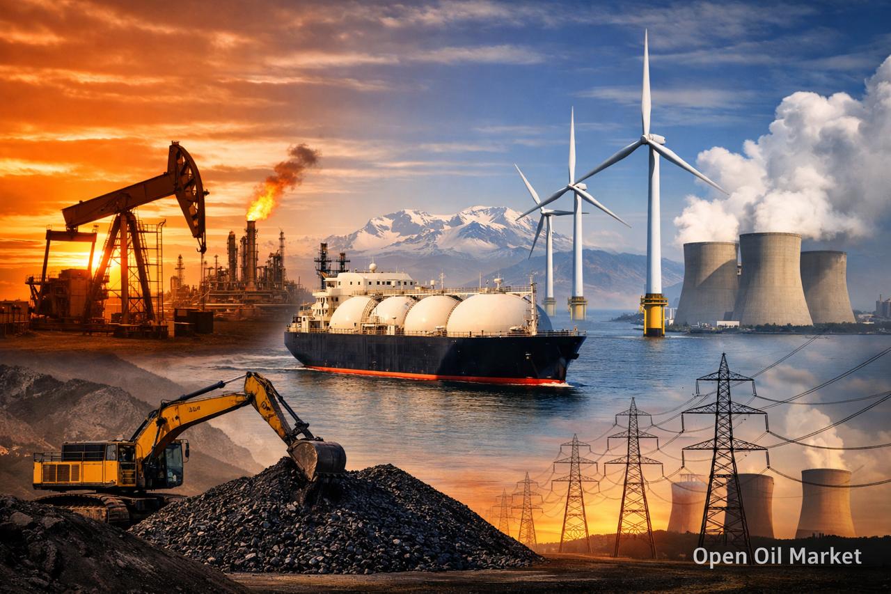 Nachrichten aus Öl und Gas sowie Energie – Freitag, 19. Dezember 2025: Ölpreise auf Tiefstständen, Gas unter Druck, Energiewandel und Geopolitik.