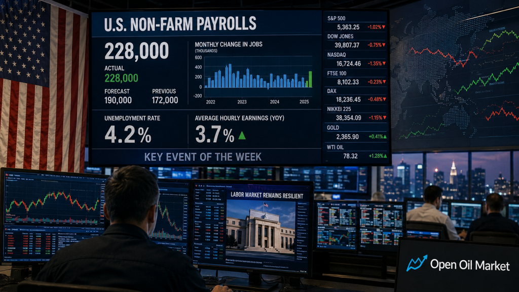 Investoren Kalender 29. Juni - 5. Juli 2026 NFP USA, PMI, Inflation, Zentralbank Russland und OPEC+
