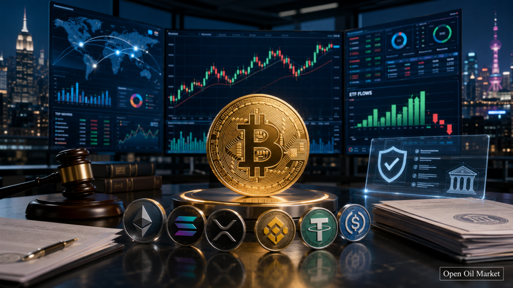 Kryptowährungsnachrichten, Sonntag 5. Juli 2026: Bitcoin, ETF-Ströme und Regulierung von Stablecoins