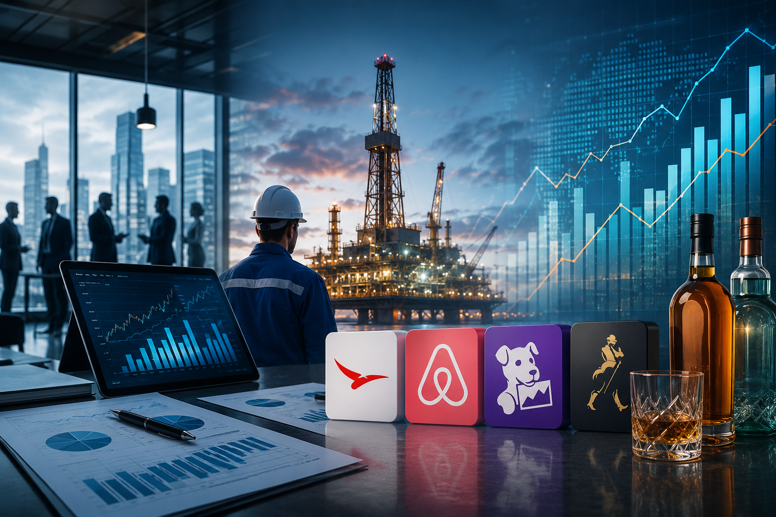 Wirtschaftliche Ereignisse und Unternehmensberichte: Donnerstag, 6. August 2026 – Arbeitsproduktivität USA, Berichte von ConocoPhillips, Airbnb, Datadog und Diageo.