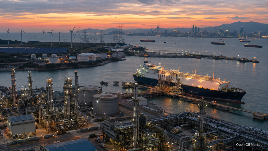 Nachrichten Öl, Gas und Energie 16. Mai 2026: Ölterminal, LNG-Tanker, Raffinerie, erneuerbare Energien und globale Energieinfrastruktur