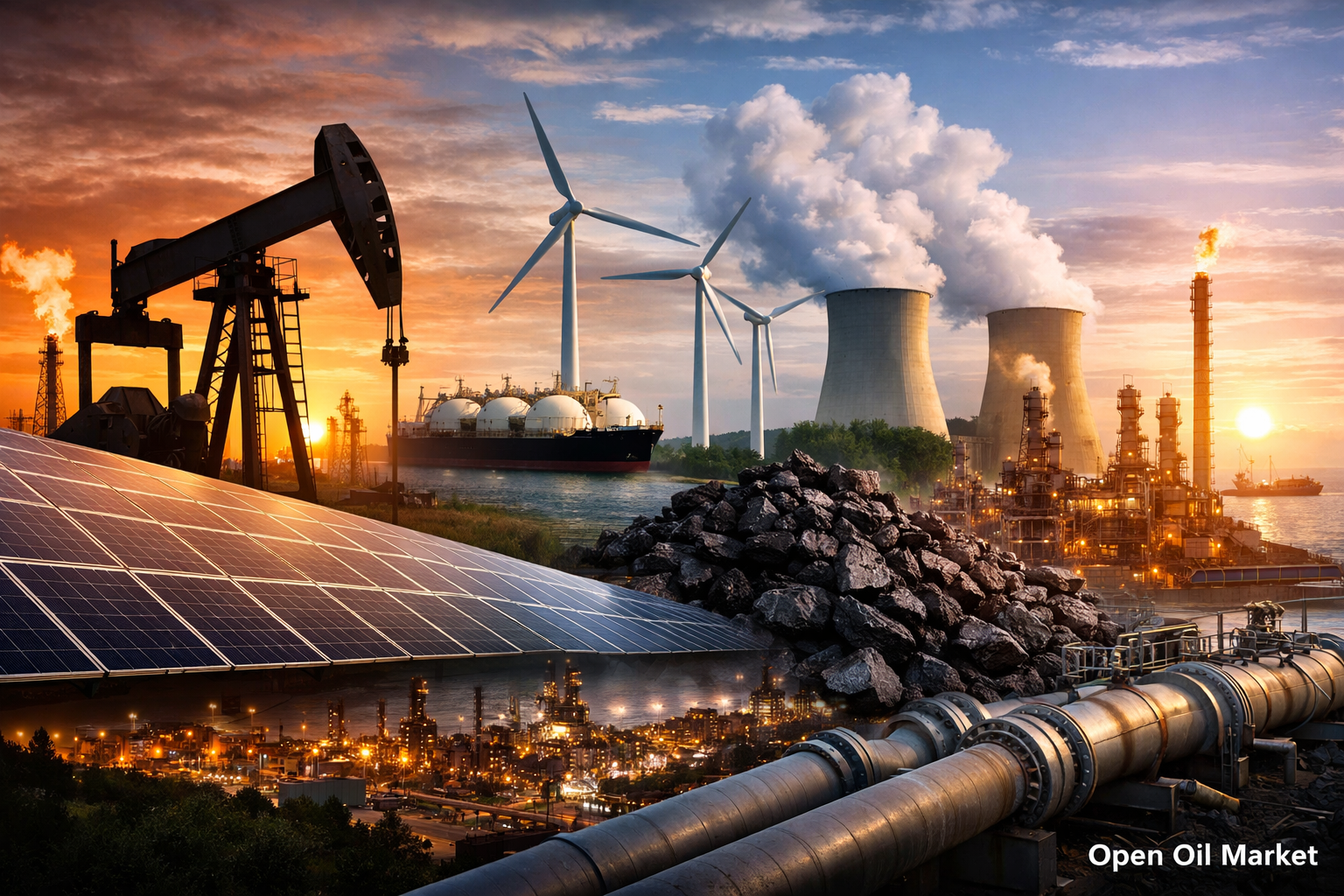 Weltmärkte für Energieressourcen und zentrale Trends Freitag, 26. Dezember 2025: Öl, Gas