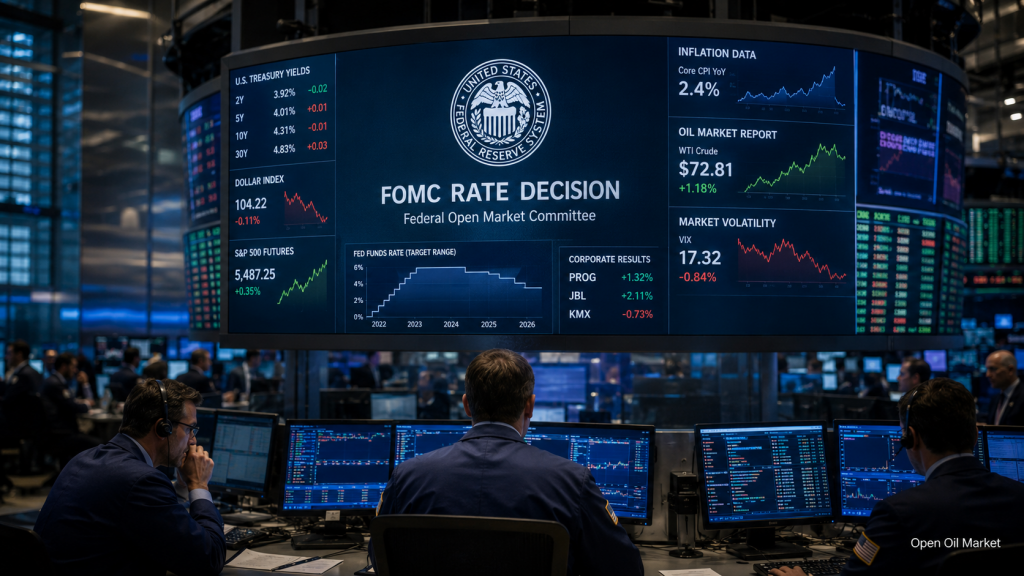 Wirtschaftliche Ereignisse und Unternehmensberichte, Mittwoch, 17. Juni 2026: FOMC, Inflation in Großbritannien und der Eurozone, IEA-Bericht und Berichte von Progressive, Jabil und CarMax
