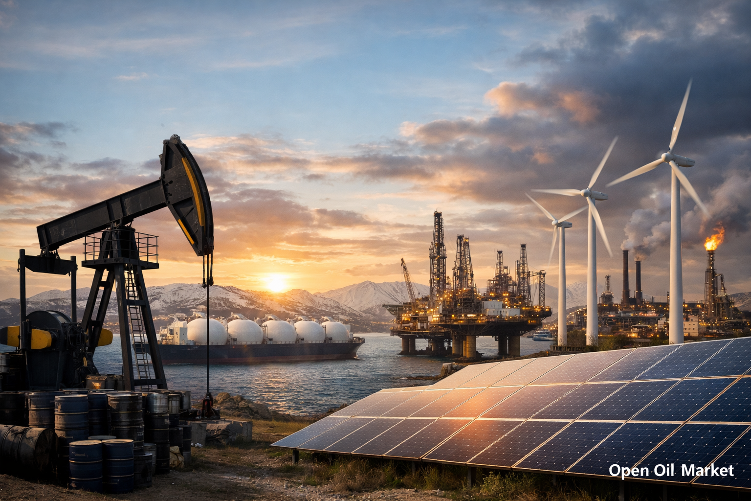 Nachrichten Öl und Gas und Energie 18. Januar 2026 - globaler Energiemarkt, Öl, Gas, EE und Energiemarkt