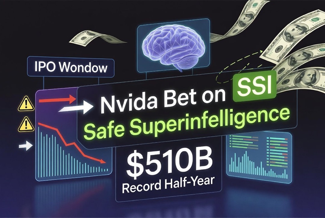 Startup Nachrichten und Venture Capital – Mittwoch, 5. August 2026: Nvidias Wette auf Safe Superintelligence, Rekord $510 Mrd. im Halbjahr und schrumpfendes IPO-Fenster