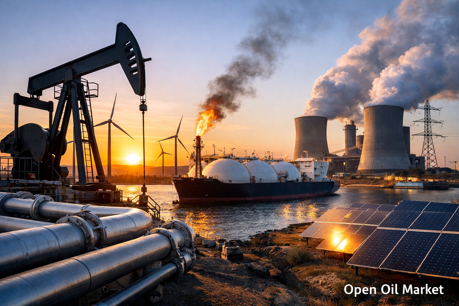 Globale Energiewirtschaft und TÄK — Öl, Gas, Strom, WEE und Raffinerien 3. Februar 2026