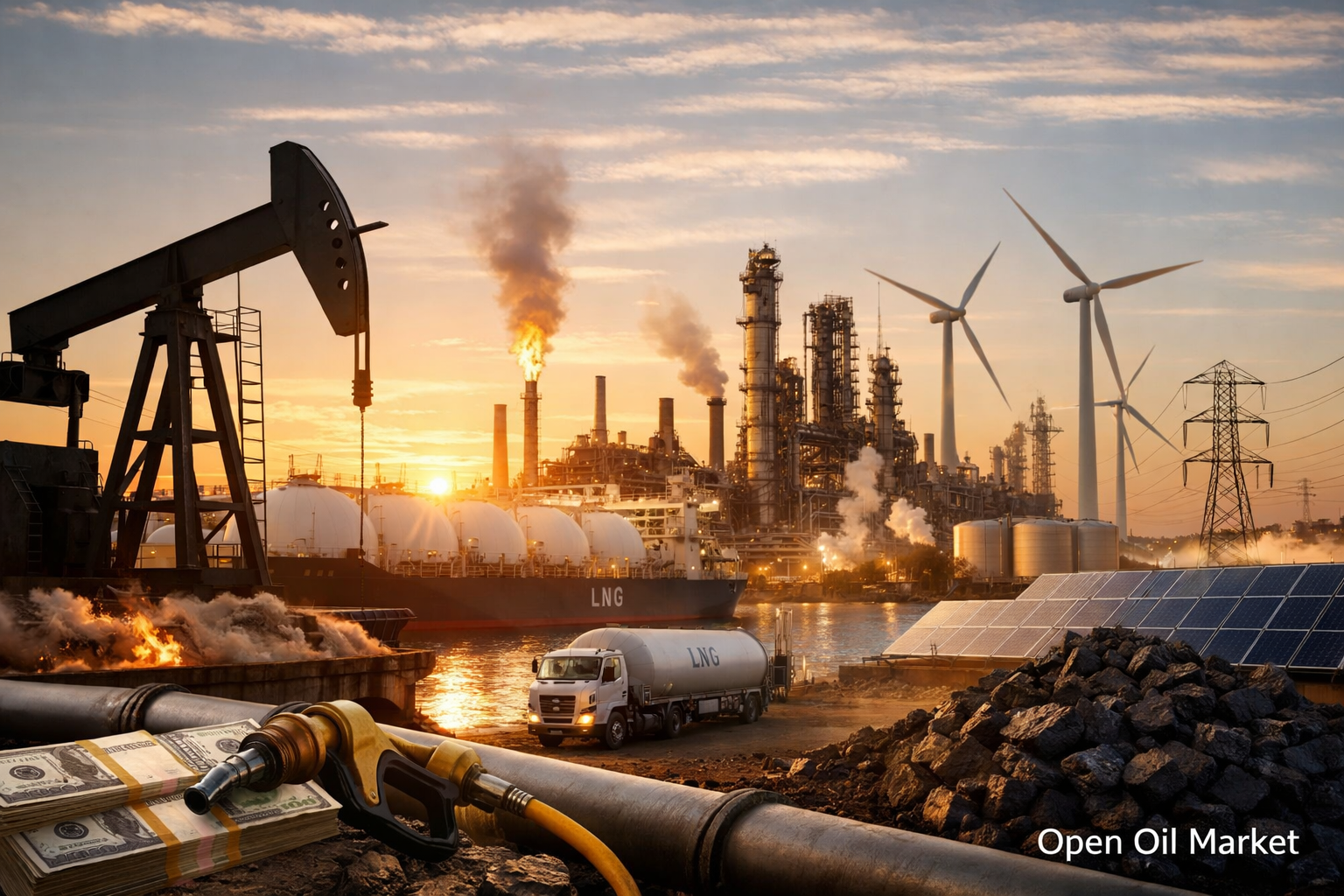 Nachrichten über Öl und Gas sowie Energie – Sonntag, 15. März 2026: Öl über 100 $, Stress auf dem Gasmarkt und neues Gleichgewicht in der globalen ESI.