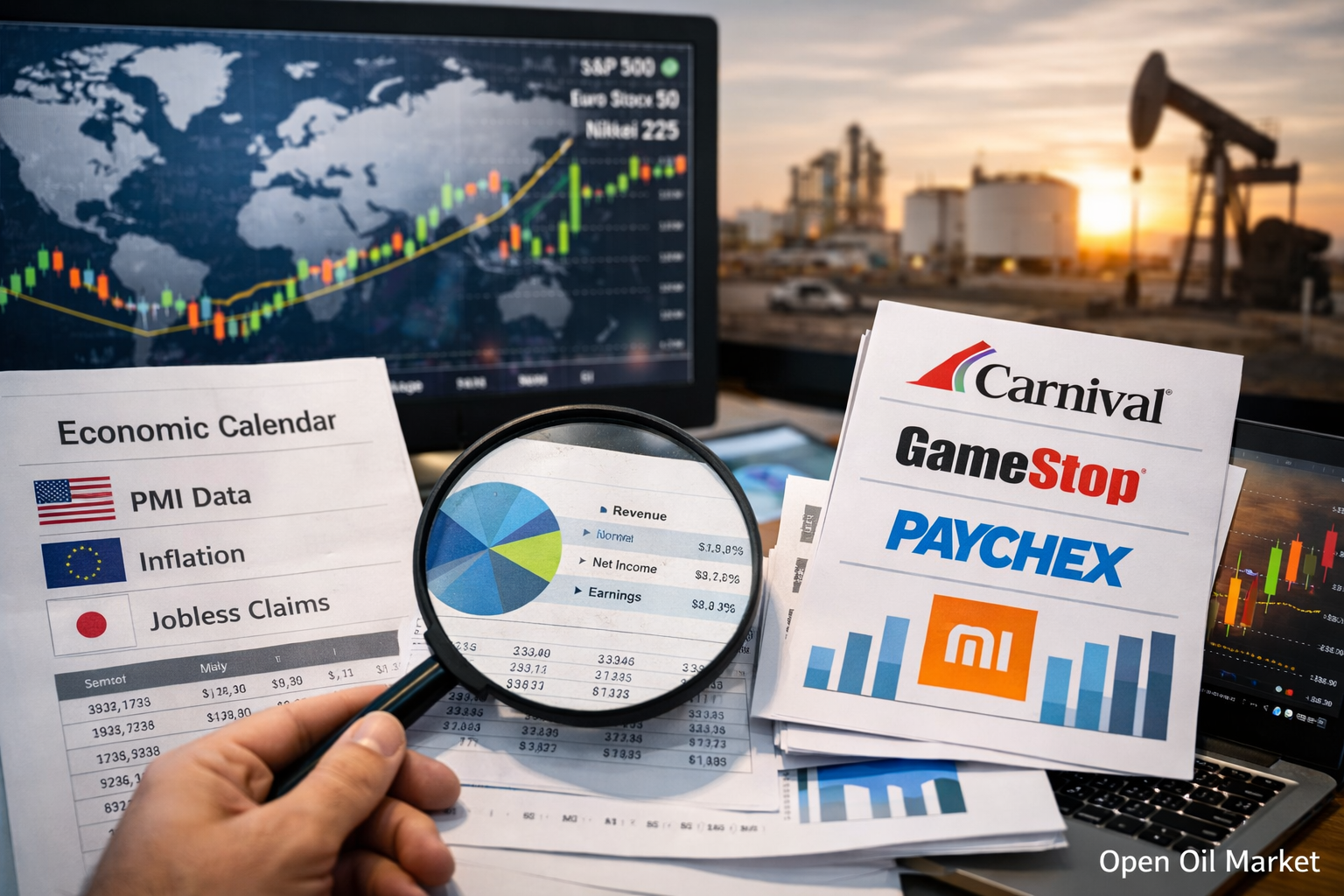 Analyse der Weltwirtschaft und Unternehmensberichte Woche 23-27 März 2026 für Investoren