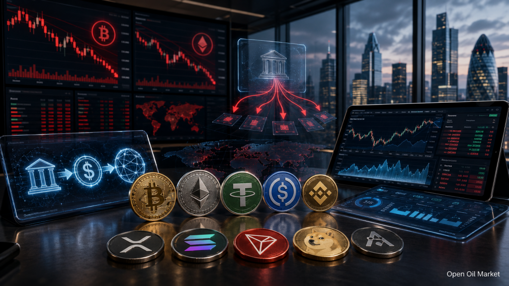 Kryptow&auml;hrungsnachrichten 2. Juni 2026, Bitcoin und Ethereum unter Druck durch ETF-Abfl&uuml;sse, Stablecoins, regulierte Derivate und Top-10 digitale Verm&ouml;genswerte