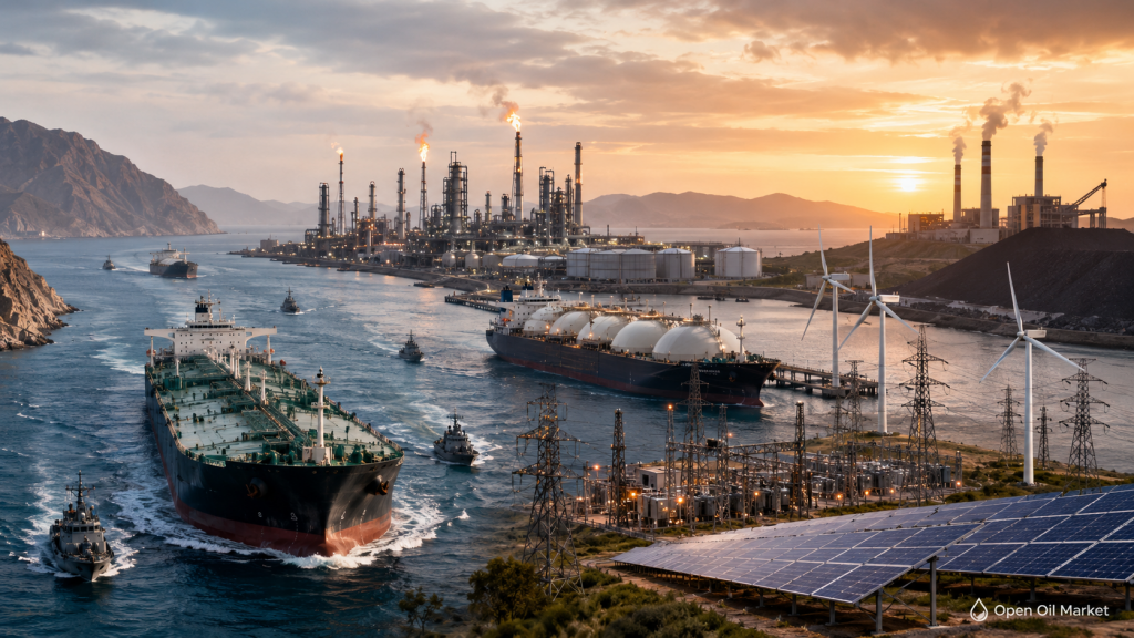 Nachrichten aus dem Öl- und Gassektor und der Energieversorgung am 1. Juni 2026: Risiken in der Straße von Hormuz, Öl, Gas, LNG und globale Energiewirtschaft