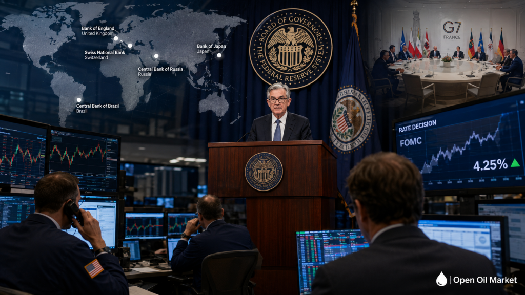 Investorenkalender der Woche vom 15. bis 19. Juni 2026: G7, Entscheidungen der Fed, Bank von Japan, Bank von England, ZB RF und Berichte von Accenture, Kroger, Jabil