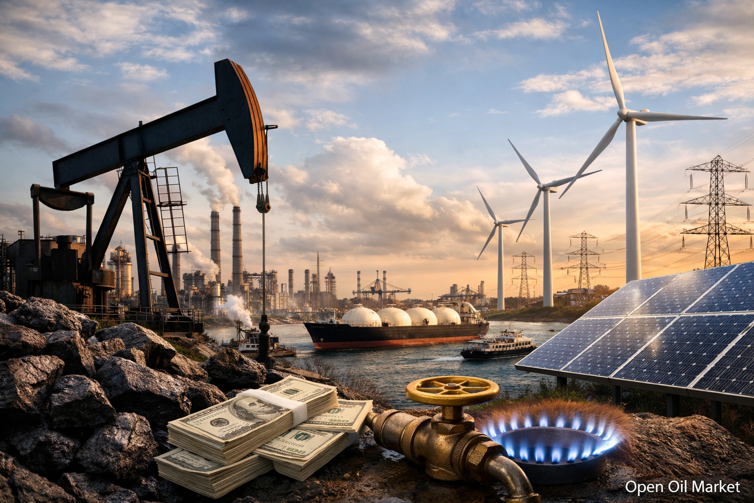 Nachrichten über Öl und Gas und Energie - Freitag, 16. Januar 2026 Öl, Gas, BES und EE