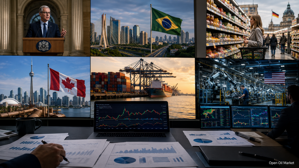 Wirtschaftliche Ereignisse und Unternehmensberichte am 29. Mai 2026: Rede des Gouverneurs der Bank von England, BIP von Brasilien und Kanada, CPI Deutschland, Handelsbilanz USA und Chicago PMI