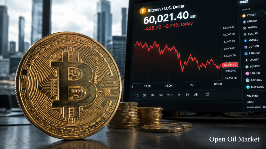 Kryptowährungsnachrichten 28. Juni 2026: Bitcoin bei 60.000 $, ETF-Abflüsse und Stablecoins