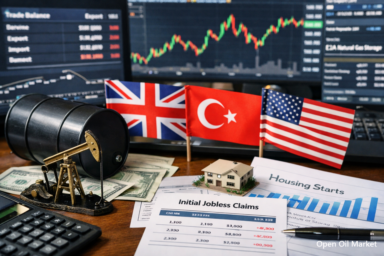 Wirtschaftliche Ereignisse und Unternehmensberichte — Donnerstag, 12. März 2026: IEA-Bericht, Zinssatz der Zentralbank der Türkei, US-Statistik