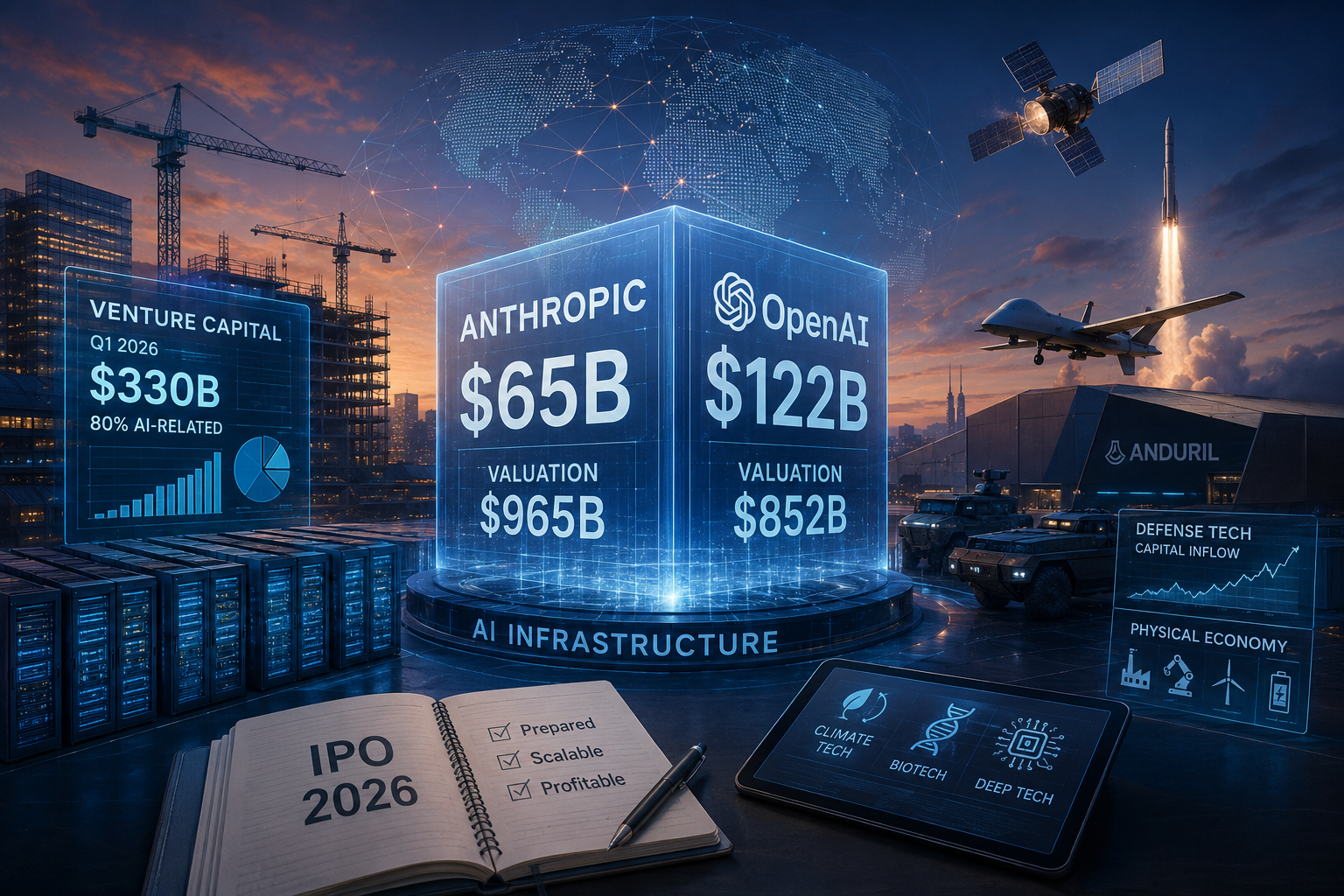 Startup- und Venture-Capital-Nachrichten, Mittwoch, 3. Juni 2026: KI-Infrastruktur, Verteidigungstechnologien und Fokus auf die physische Wirtschaft