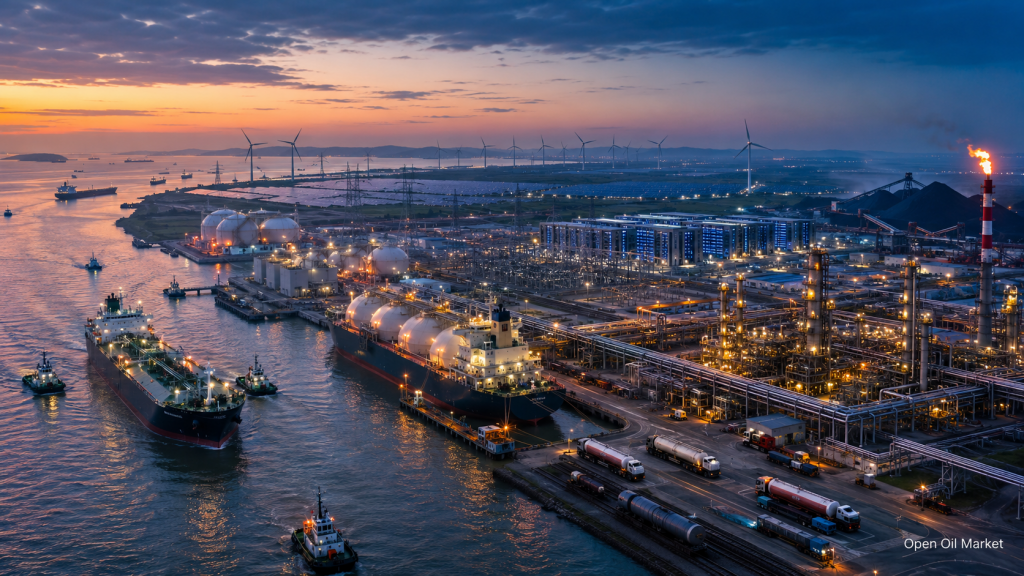 Nachrichten über Öl- und Gasindustrie 18. Juli 2026 - Öl Brent, Gas TTF, UGS Europa, OPEC+ und EU-Sanktionen gegen LNG