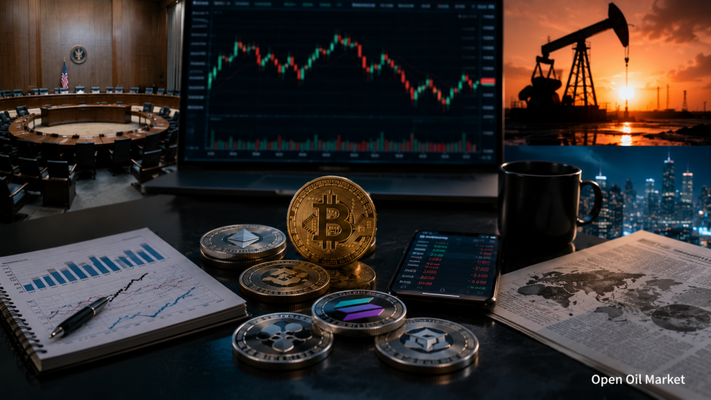 Kryptowährungsmarkt am 27. Juli 2026: Bitcoin $64.000, Abfluss aus ETFs, Fed-Sitzung und die Top 10 Kryptowährungen