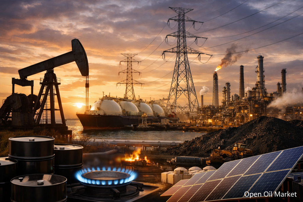 Nachrichten Öl- und Gasindustrie und Energie — Freitag 17. April 2026: Ölpreise bleiben hoch, Umbau des globalen Tek