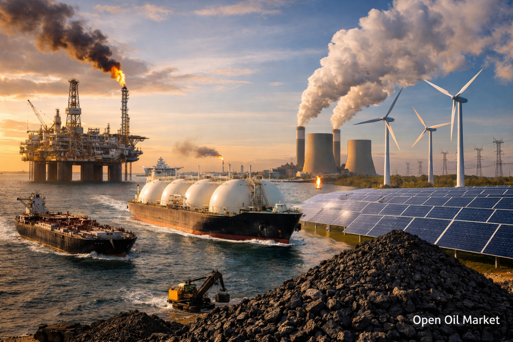 Globaler Energiemarkt am 6. April 2026: Öl- und Gasschock, LNG und Energiegleichgewicht