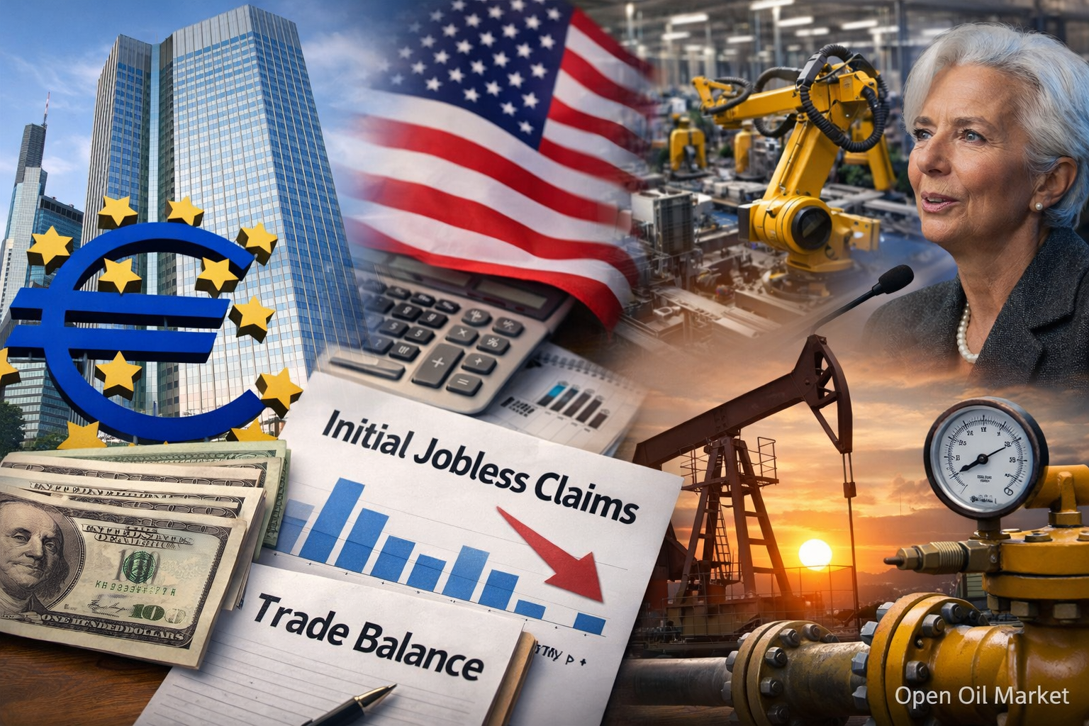 Wirtschaftliche Ereignisse und Unternehmensberichterstattung - Donnerstag, 5. März 2026: Protokolle der EZB, Jobless Claims in den USA und globale Unternehmensberichterstattung