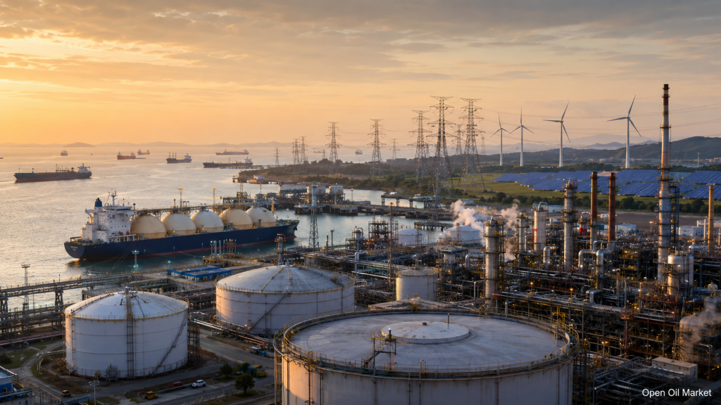 Globaler Energiesektor 11. Mai 2026: Öl, LNG, petrochemische Produkte, Elektrizität und erneuerbare Energien.