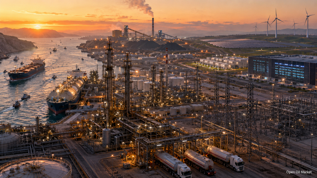 Weltmarkt für Öl, Gas und Energie am 16. Juli 2026 – LNG, Raffinerien, Elektrizität und erneuerbare Energien