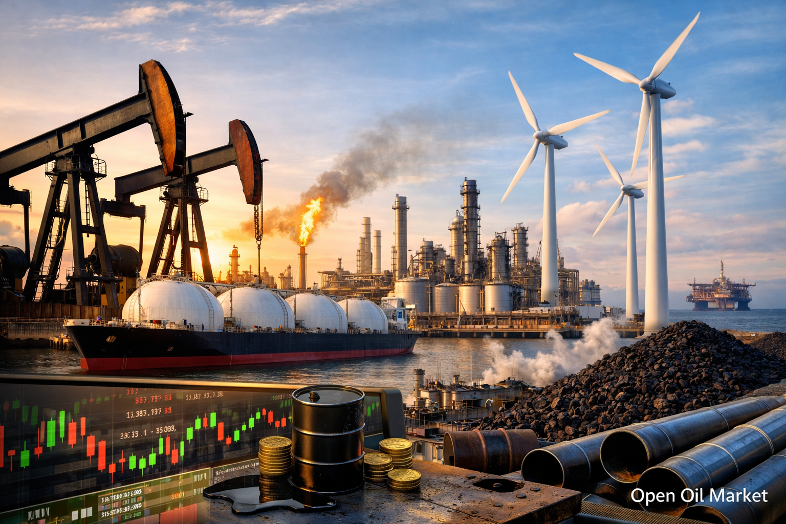 Nachrichten aus der Öl- und Gasbranche – Sonntag, 15. Februar 2026: Brent, Gas und EE