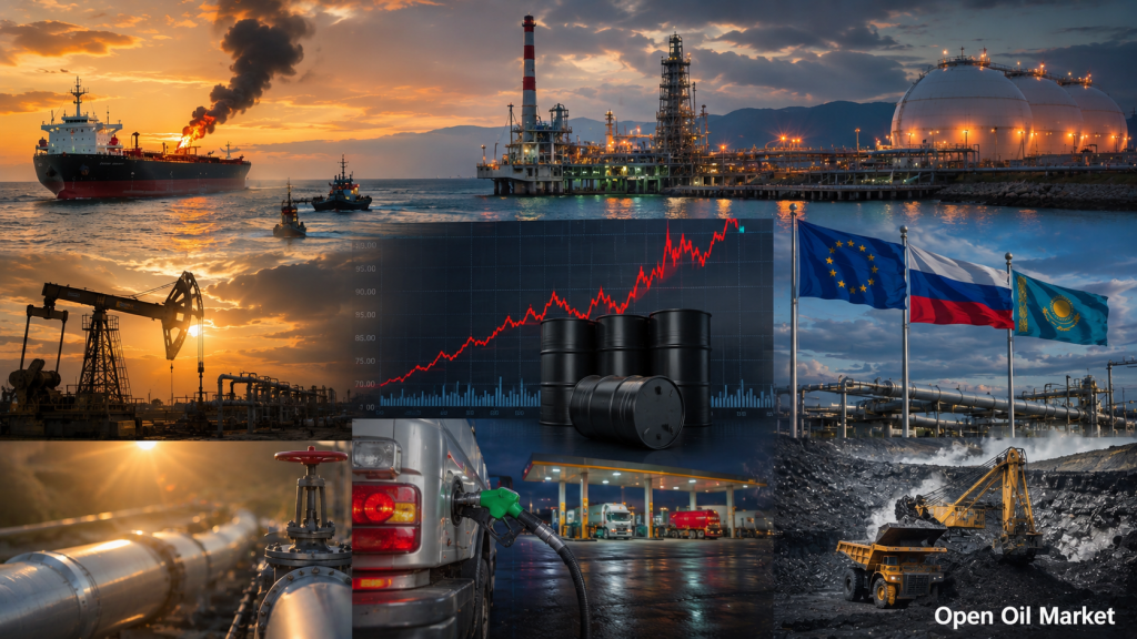 Überblick über den Energiesektor am 25. Juli 2026: Kurse für Öl Brent und WTI, Gas TTF, OPEC+, KTK, Petrochemikalien, Kohle, Elektrizität und EE.