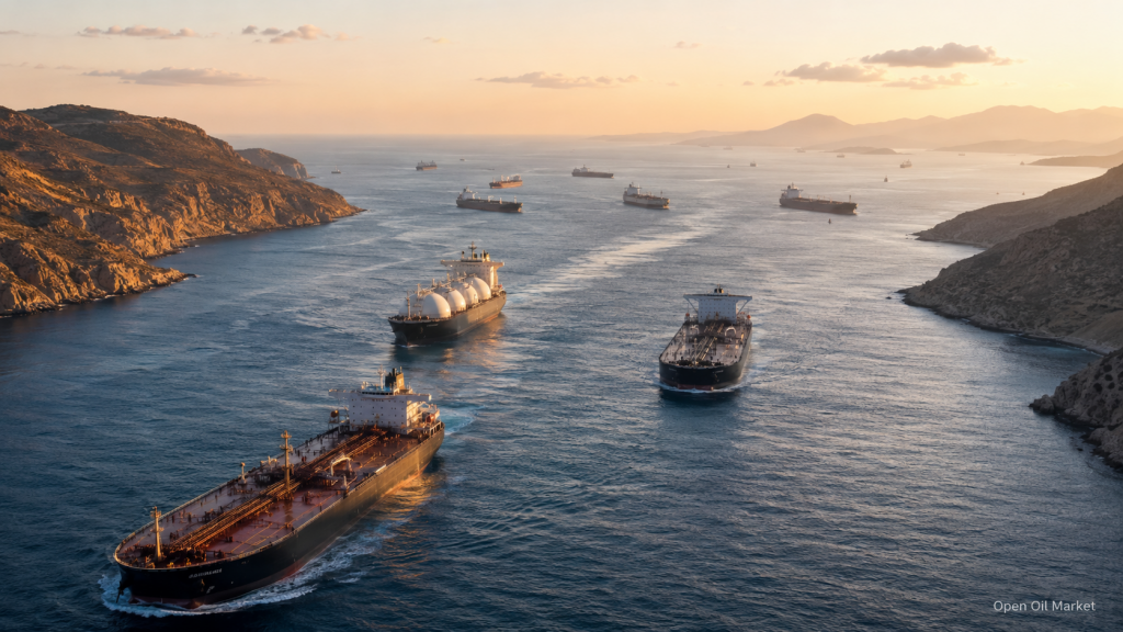 Weltmarkt für Energiewirtschaft am 17. Juni 2026: Öltanker, LNG-Transport, Wiederherstellung der Lieferungen durch die Straße von Hormus und Stabilisierung der Energieversorgung.