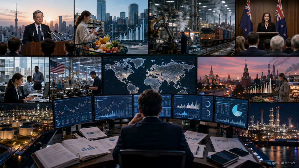 Wirtschaftliche Ereignisse und Unternehmensberichte, Mittwoch, 27. Mai 2026: RBNZ-Zinsrate, australischer CPI, ADP Beschäftigung, Industrieproduktion in Russland und Berichte von Salesforce, Snowflake, Marvell und HP