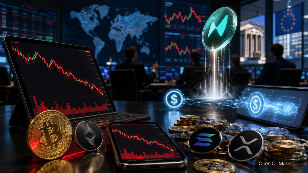 Neuigkeiten über Kryptowährungen am 30. Mai 2026: Bitcoin, Ethereum, Stablecoins, Solana, XRP und der globale Kryptowährungsmarkt.