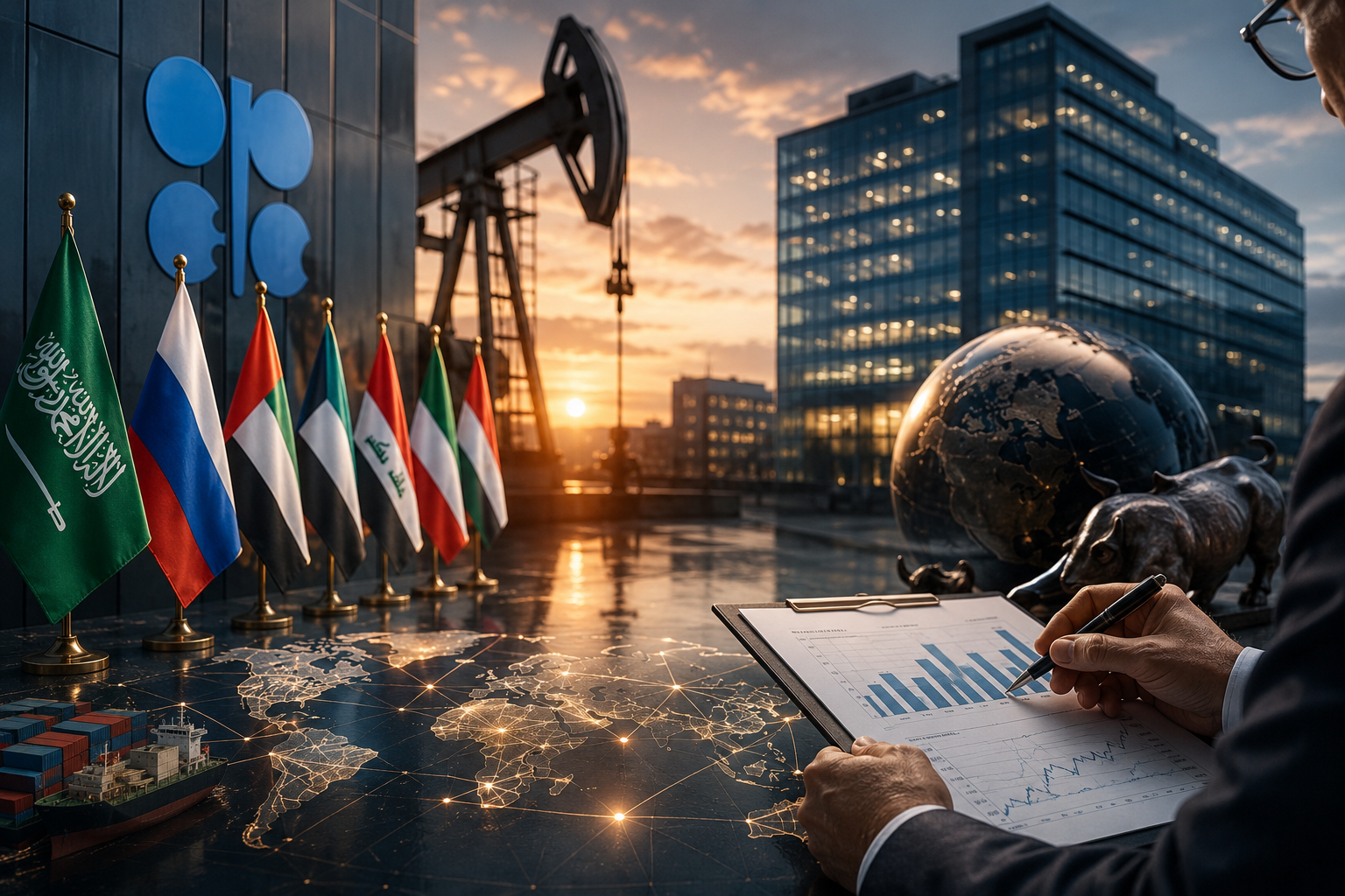 Wirtschaftliche Ereignisse und Unternehmensberichte: Sonntag, 2. August 2026 — Treffen der OPEC+ zur Ölproduktion, Bericht von Berkshire Hathaway und Start einer neuen Handelswoche.