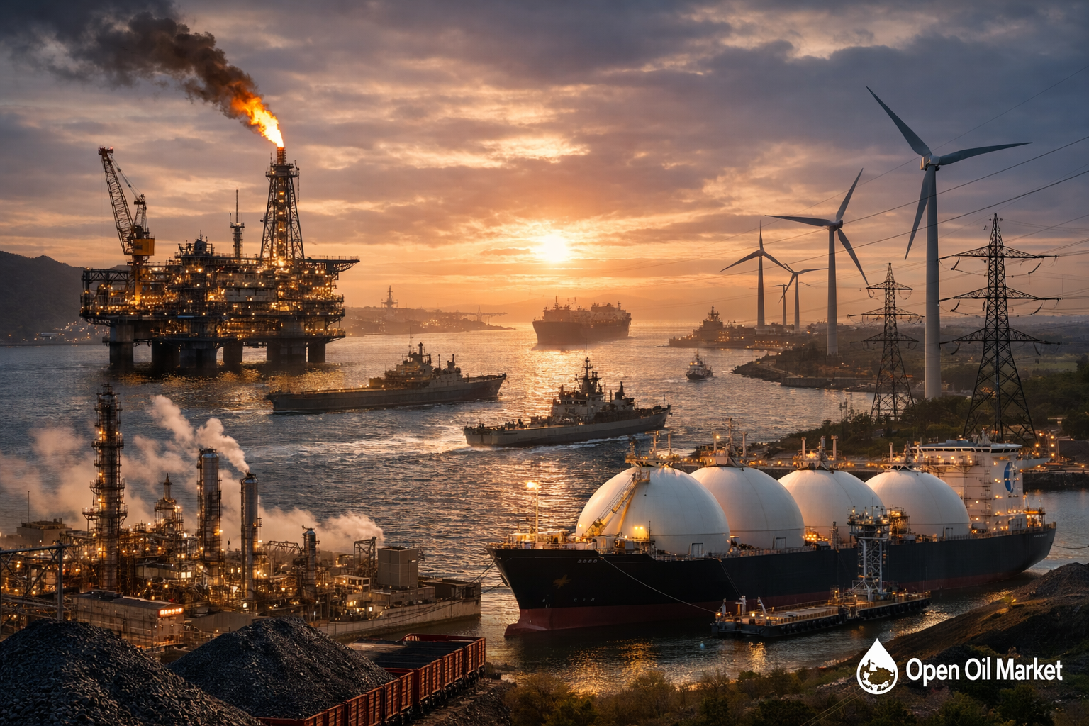 Nachrichten aus Öl- und Gasindustrie und Energie — 27. Februar 2026 OPEC+, Öl, Gas, EE, Raffinerien