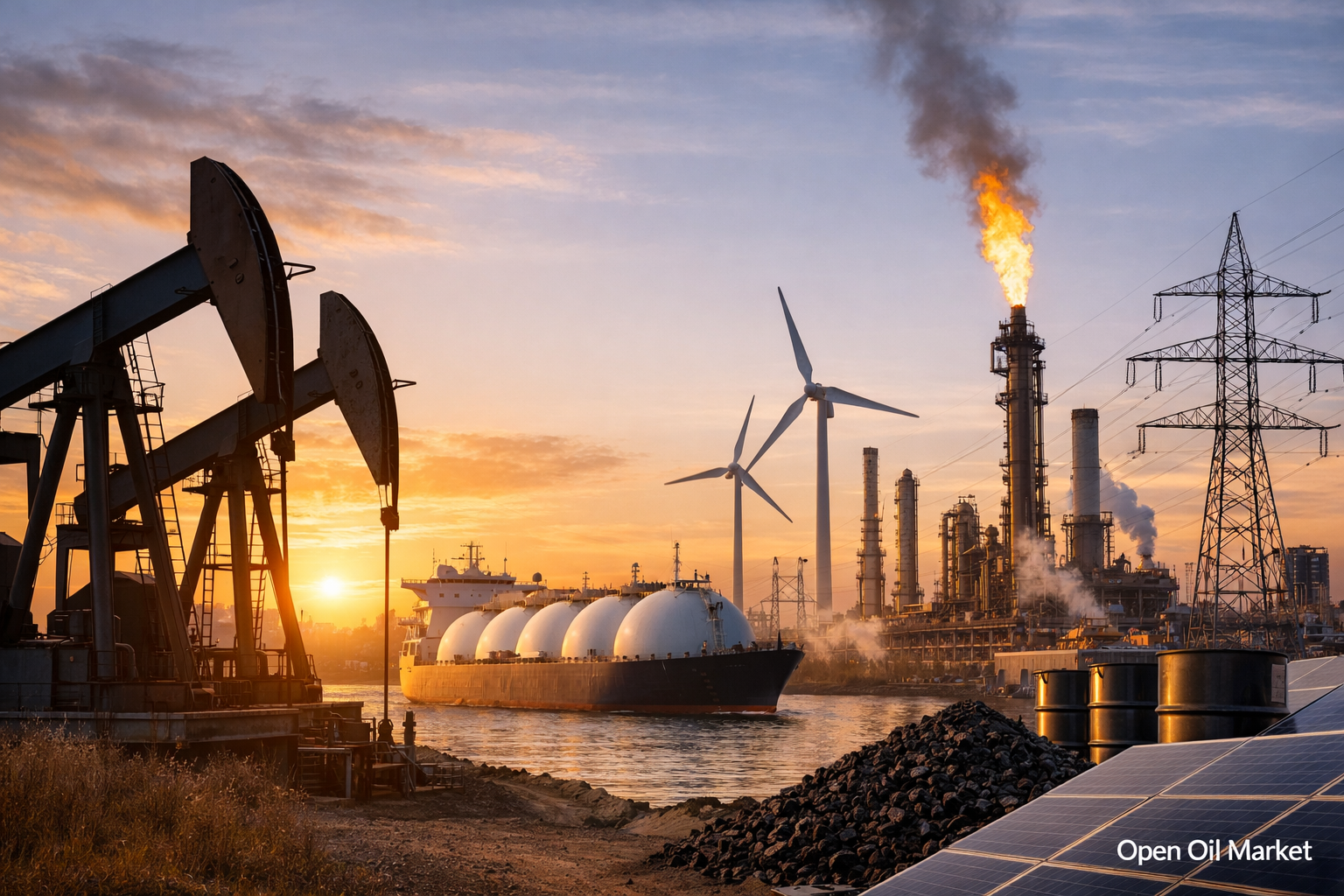 Nachrichten Erdöl und Energie, Samstag, 14. Februar 2026: OPEC+ neigt zu einer Erhöhung der Produktion ab April, Öl erholt sich.