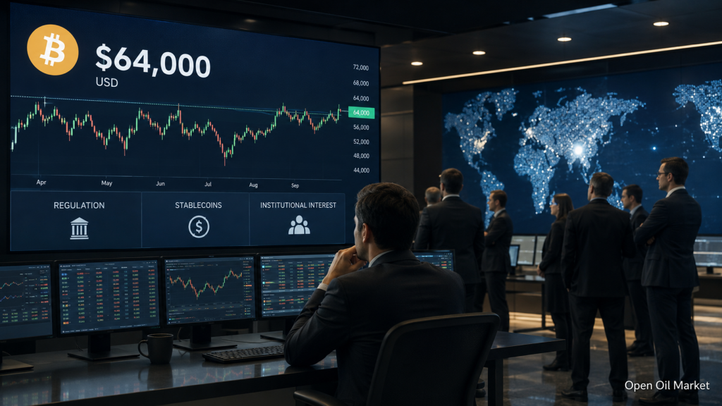 Kryptowährungsmarkt am 23. Juni 2026: Bitcoin bei 64.000 US-Dollar, Ethereum unter Druck, Top-10 digitale Assets und wichtige Signale für Investoren