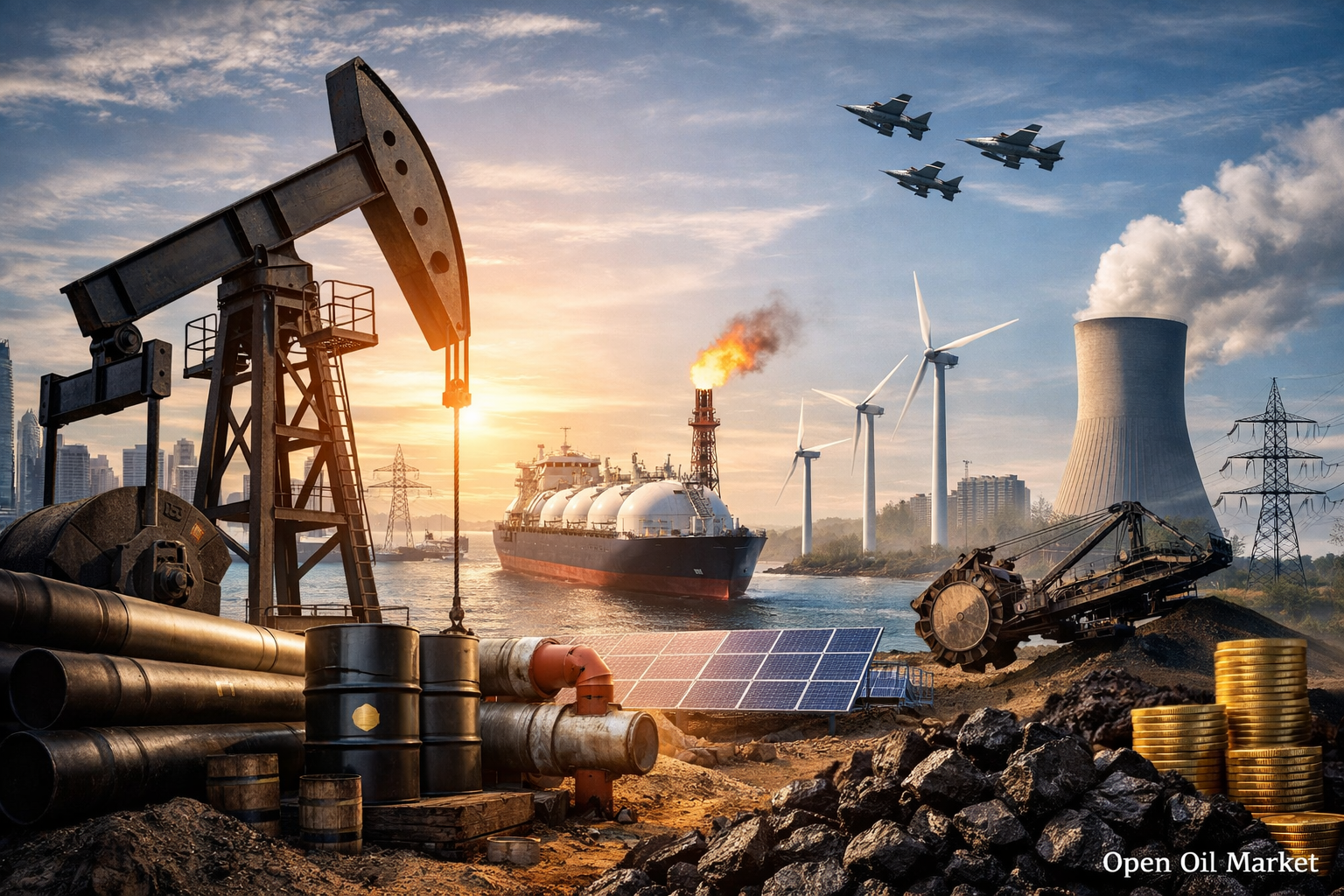 Schlüsselereignisse im globalen Energiesektor Montag, 29. Dezember 2025: Öl, Gas, Brent, WTI