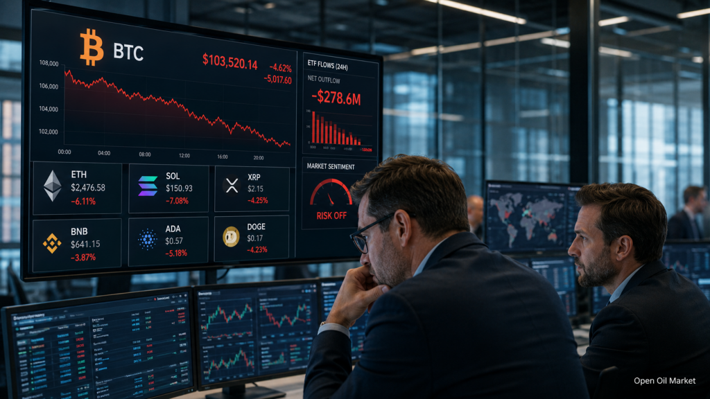 Nachrichten über Kryptowährungen, Donnerstag, 11. Juni 2026: Bitcoin unter Druck durch ETF-Abflüsse und neue Überprüfung der Stabilität des Marktes für digitale Assets