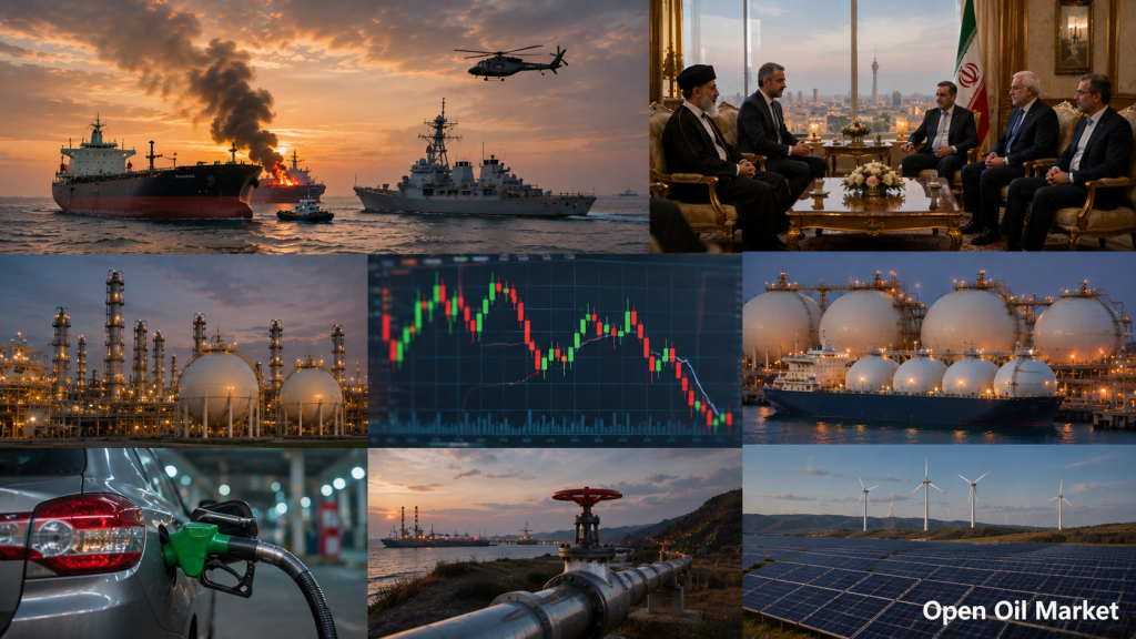 Nachrichten Öl und Gas und Energie — Montag, 27. Juli 2026: Brent, TTF-Gas, OPEC+, KTK, Kohle und erneuerbare Energien