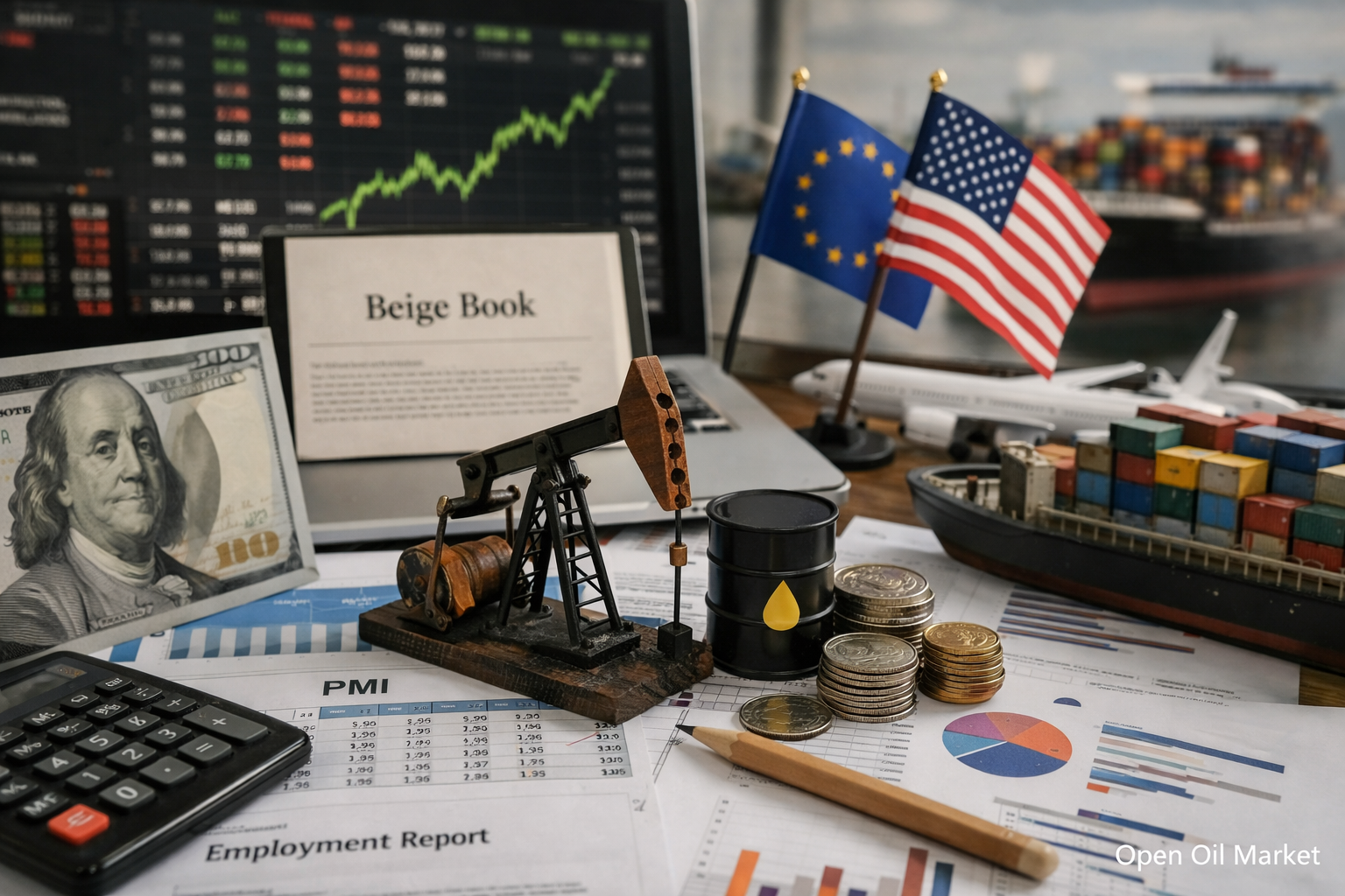 Wirtschaftliche Ereignisse und Unternehmensberichte der Woche vom 2. bis 6. März 2026: PMI, Inflation der Eurozone, ADP und Nonfarm Payrolls