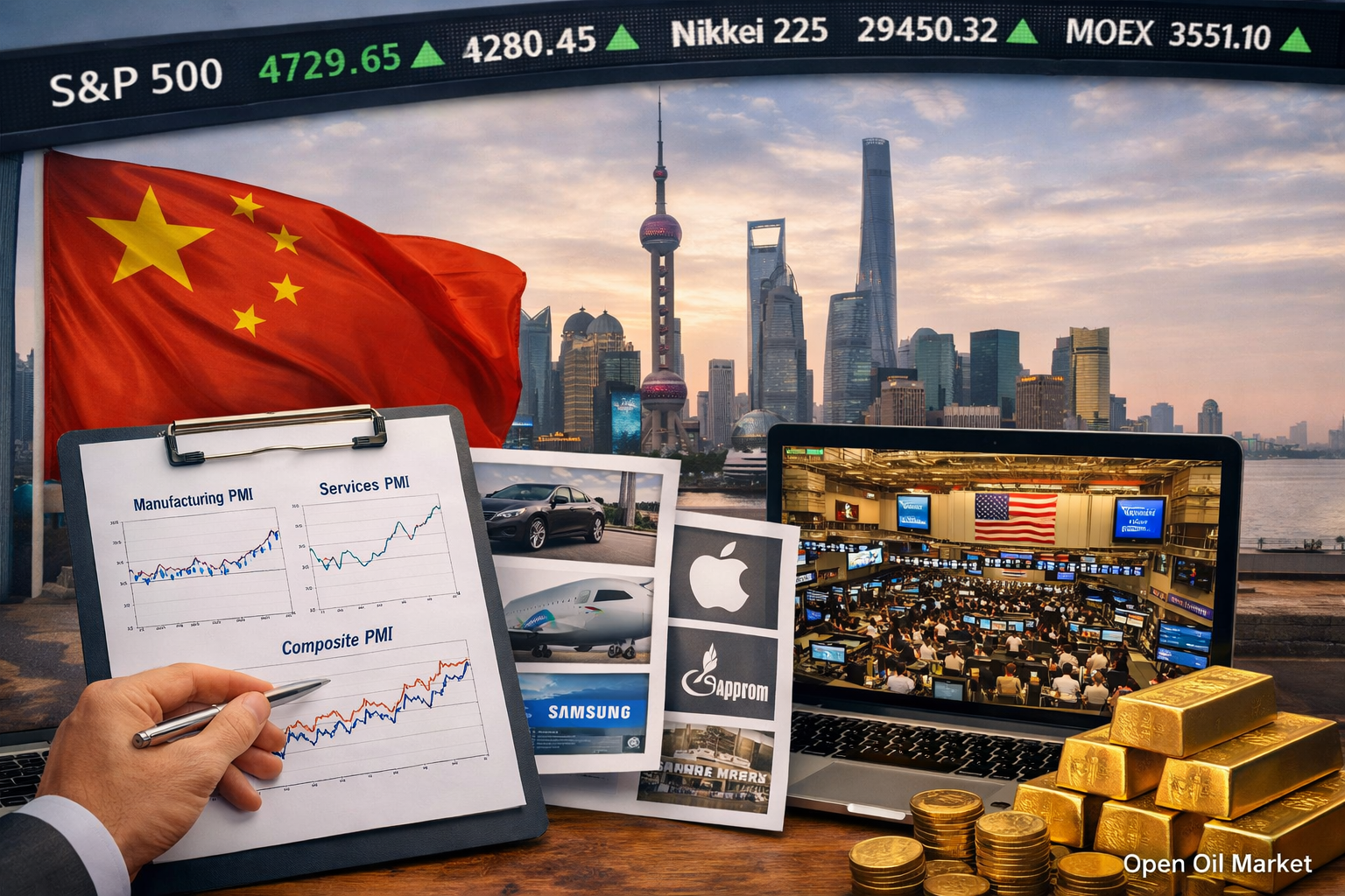 Wirtschaftliche Ereignisse und Unternehmensberichte – Samstag, 31. Januar 2026: Chinas PMI und Orientierungshilfen für Investoren