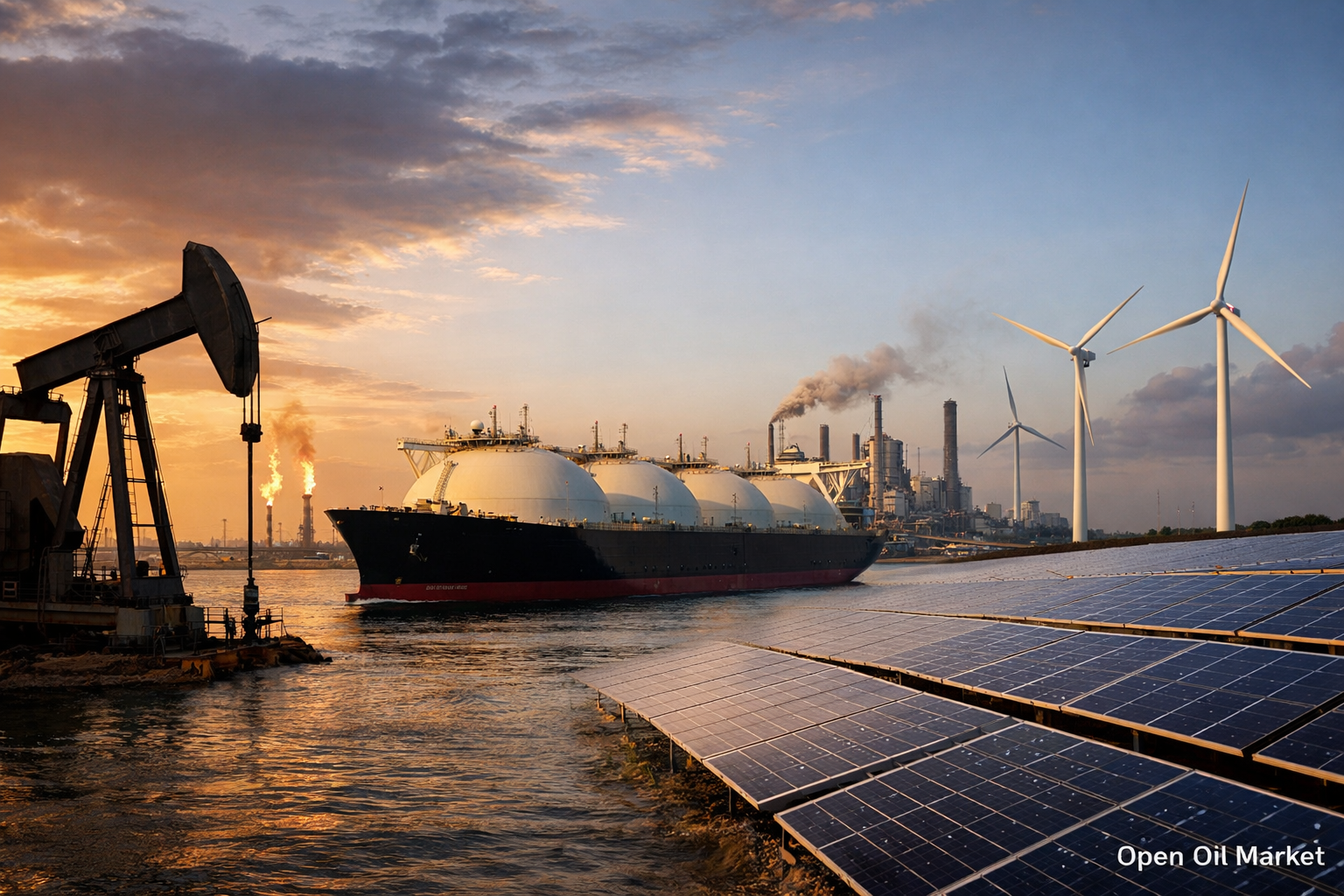 Nachrichten Öl und Gas und Energie - Dienstag 10. März 2026: Ölpreise, Gasmarkt und globale Investitionen in die Energieversorgung