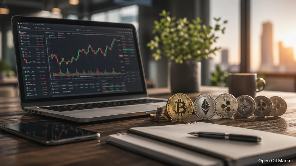 Neuigkeiten Kryptowährungen, Montag, 27. April 2026, institutionelles Wachstum, bitcoin, ethereum, globaler Markt